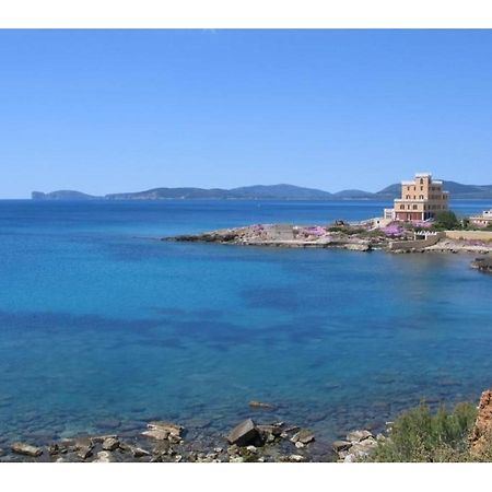 Appartamento In Centro Fronte Spiaggia Del Lido Con Terrazza Vista Mare E Wi-Fi Альгеро Экстерьер фото